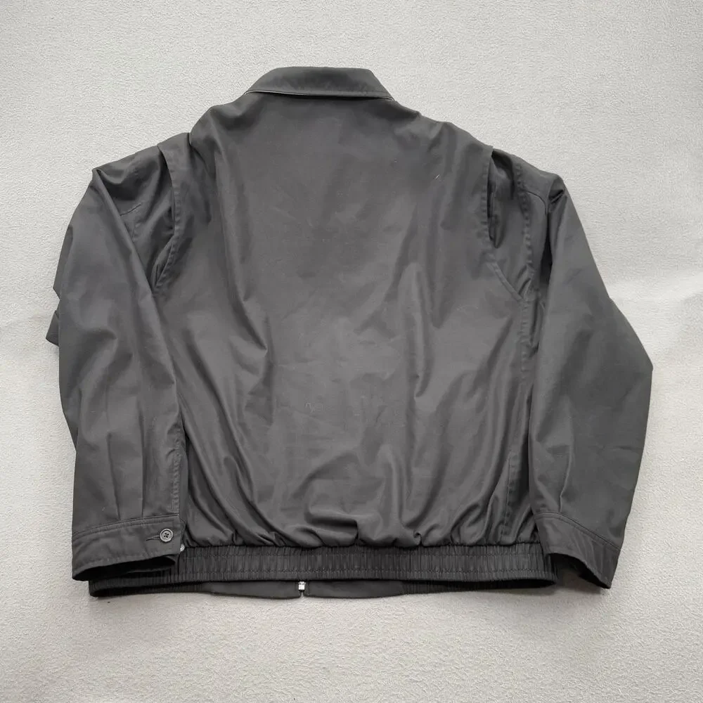 Polo Ralph Lauren Jacket Mens 2XL XXL Black Harrington Windbreaker Pony Logo‎